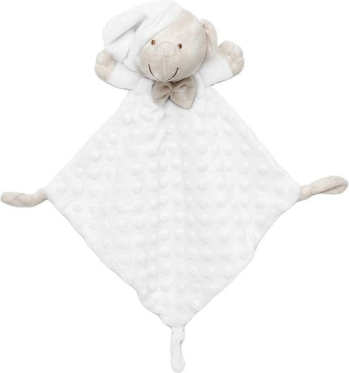 Interbaby Πανάκι Μωρού Dou-dou Bear Λευκό