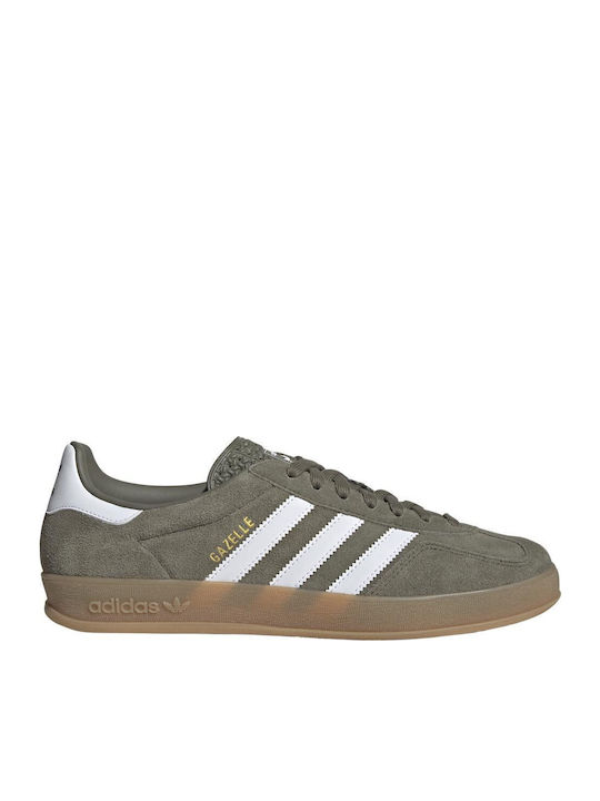 adidas gazelle silver green womens adidas Gazelle Indoor JQ8399 main image 1