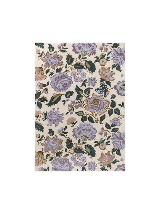 Laura Ashley Wendling Floral Lucrat manual Covor Rectangular Din lână Violet