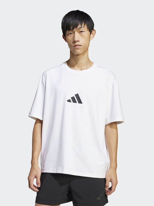 M Z.n.e Sportliches T-Shirt Weiß