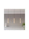 Eglo Pendant Light Beige with Socket GU10 77x9cm