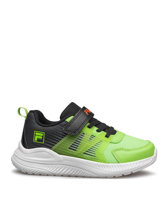 MEMORY FAST Kinder Sneakers Anatomisch mit Klettverschluss Grün