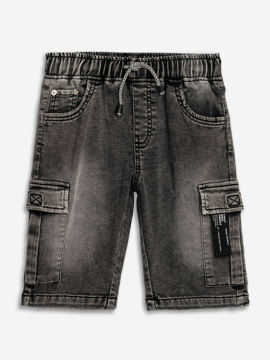 Kids' Shorts/Bermudas Denim Black