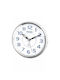 Bayard Silent Tabletop Clock with Alarm Clock White