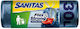 Sanitas Σακούλες Απορριμάτων Χωρητικότητας 30lt Flex 55x50cm 10τμχ Μπλε