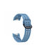 Thd Strap Silicone Blue (Galaxy Watch4/5/6/7/FE/4 Classic/6 Classic/5 Pro)