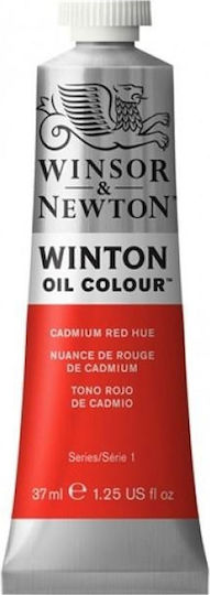 Winsor & Newton 37ml Winton Ulei Nuanță Roșu Cadmiu