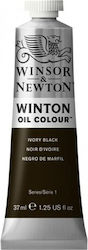 Winsor & Newton 37ml Winton Oil Ivory Black