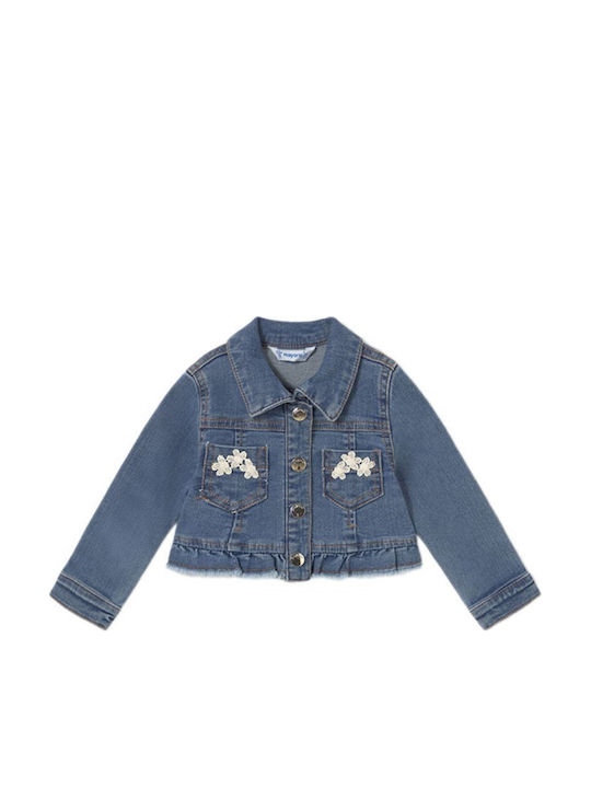 Kinder Jeansjacke Kurz Denim