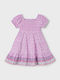 Kinderkleid Kurzärmelig Purple