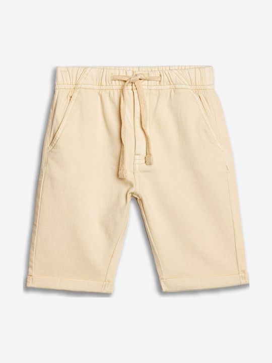 Kids' Shorts/Bermudas Fabric Beige