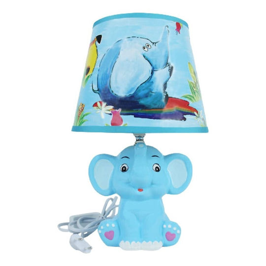 La Belle Maison Kids Decorative Lamp Blue 32x20cm