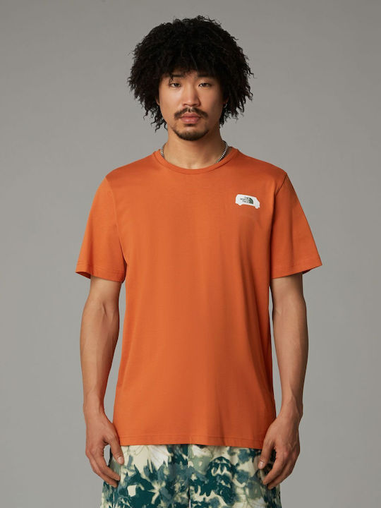 The North Face T-shirt Πορτοκαλί
