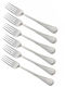 KING Hoff Set of Forks Table Gray 19.5cm 6pcs