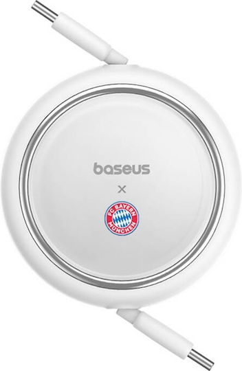 Baseus Ladekabel USB 2.0 USB-C männlich - USB-C 100W PD Weiß 0,35m P10364500213-Z2