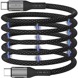 Maxlife USB 2.0 USB-C männlich - USB-C 100W 1m Maxlife USB 2.0 USB-C männlich - USB-C 100W 1m