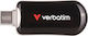 Verbatim 64GB USB 3.2 Stick with connection USB-C Black