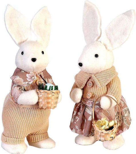 Rabbit Beige 2 Designs H35cm