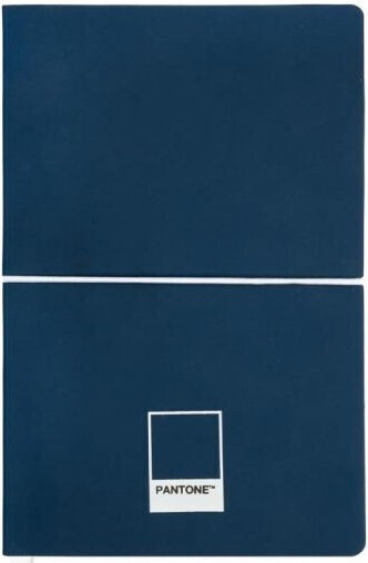 Pantone Σημειωματάριο 96 Φύλλων με Στυλοθήκη Μπλε