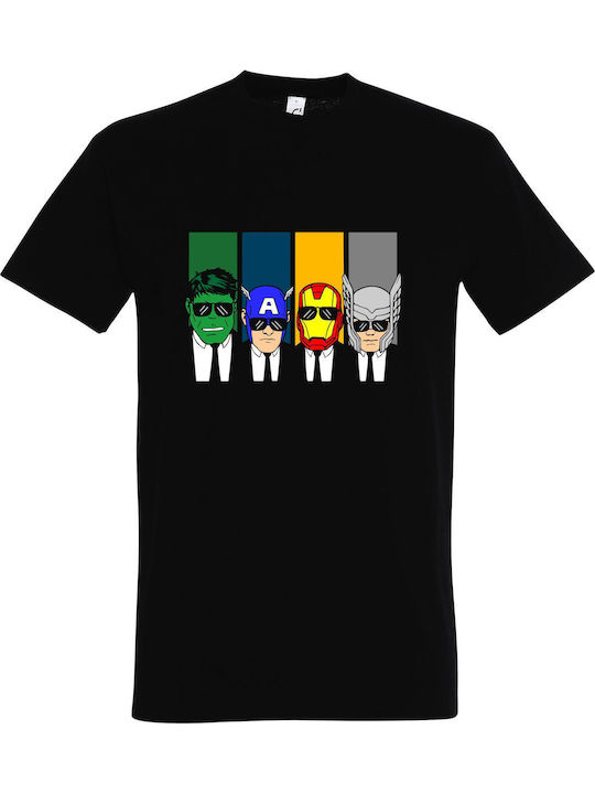 T-Shirt Unisex "Reservoir Avengers" Schwarz