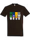 T-Shirt Unisex "Reservoir Avengers" Schokolade
