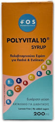 FOS Polyvital 10 Syrup Multivitamin 200ml