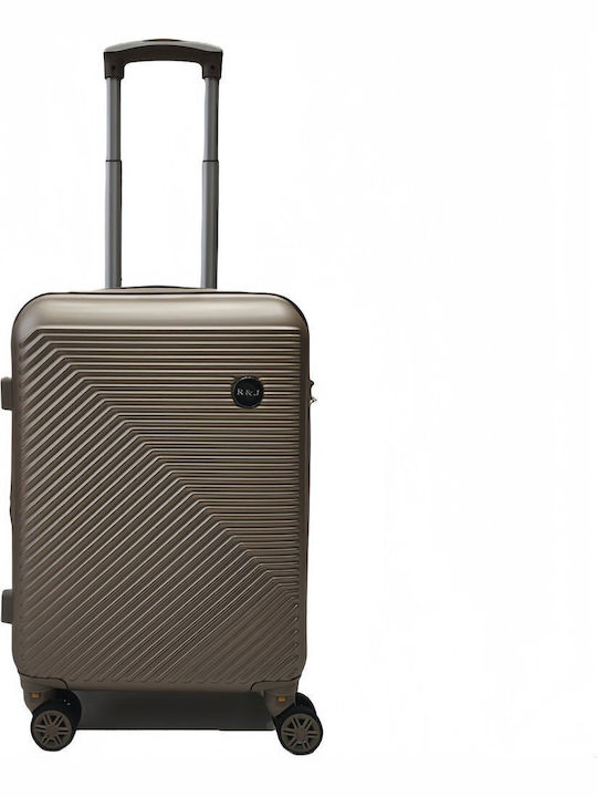 Talos Cabin Hard Gold Travel Suitcase with 4 Wh...