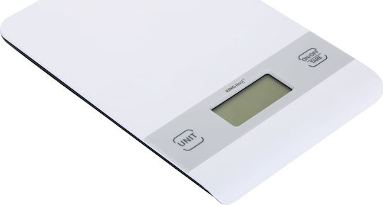 KING Hoff Ψηφιακή Ζυγαριά Κουζίνας έως 5kg Λευκή