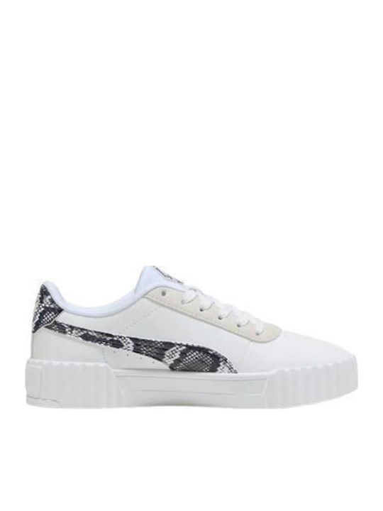 Carina 3.0 Snake Adidași Chunky Pentru Femei Albi