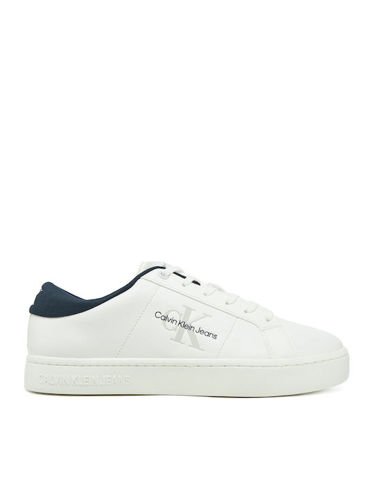 Calvin Klein Herren Sneakers White Blue