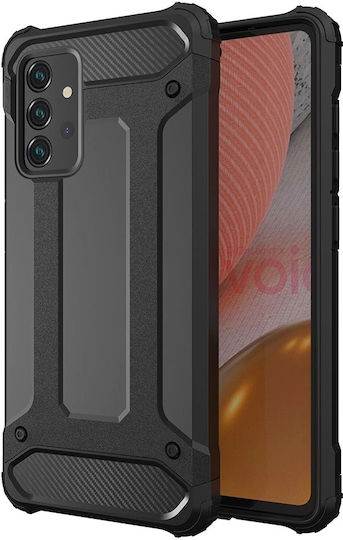 Hurtel Umschlag Rückseite Silikon / Kunststoff Schwarz (Samsung Galaxy A36)
