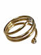 Tatu Moyo Ring made of Steel Gold Plated