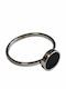 Tatu Moyo Ring with Stones made of Steel