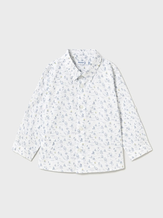 Mayoral Kids Shirt Long Sleeve Ships