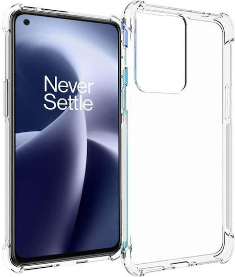 Antishock Задна корица Силикон Прозрачен (OnePlus Nord 2T)