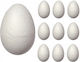 Styrofoam Eggs 7cm 12pcs Bj-07