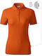 Malfini Γυναικείο Διαφημιστικό T-shirt Κοντομάνικο Orange