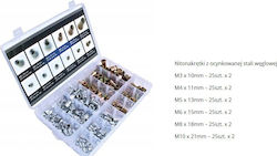 Nuts M3-m10 300pcs/silver