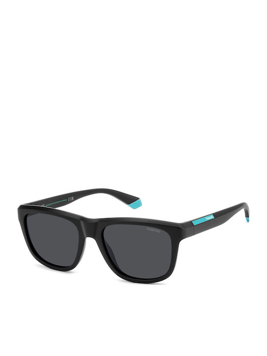 Polaroid Men's Sunglasses With Black Horn-Rimme...