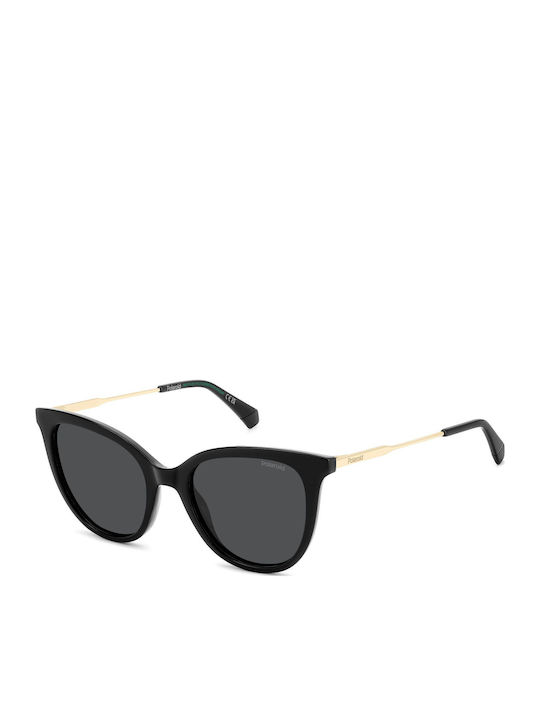 Polaroid Women Sunglasses With Black Frame And Grey Lens PLD4184/S/X 807/M9