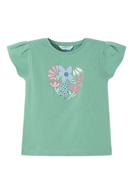 Mayoral Kinder-T-Shirt Minze