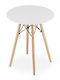 Table Wooden White 60x72cm