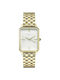 Rosefield Watch with Gold Metal Bracelet