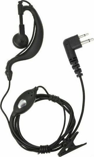 Слушалка Уоки Токи Съвместим с Motorola, HYT, Kenwood, Quansheng, Linton