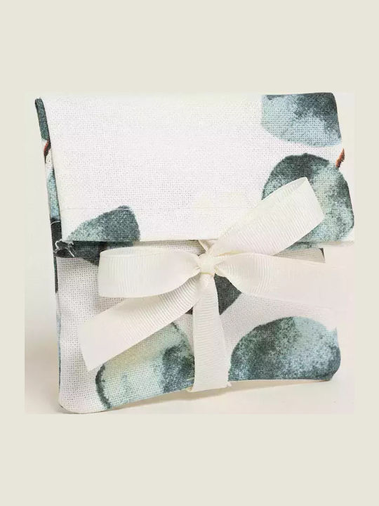 Pouch Ribbon Eucalyptus Design 12cm X 17cm 385055 Ntampoudis Ntm-385055