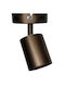 Fos me Einzel Spot mit Fassung GU10 Rust Brown