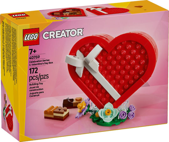LEGO Creator Celebration Series Valentine's Day Box for Ages 7+ 172 Pieces