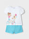 Kids' Set with Shorts Summer 2pcs Agate