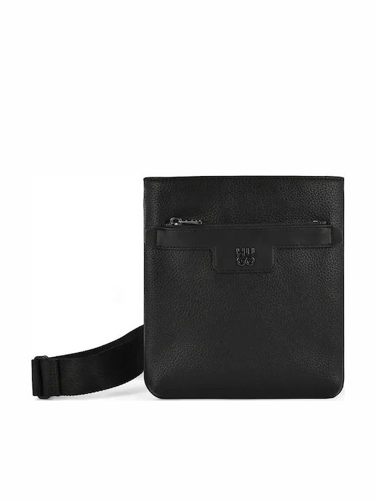 Nesh Herren Tasche Schulter / Crossbody Schwarze
