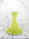 Vessel Glass Vaza Narghilea Light Green 1buc